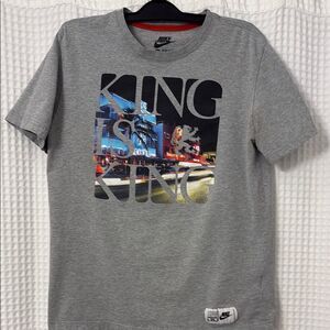 Nike Gray Urban Graphic Short Sleeve Tee Size M